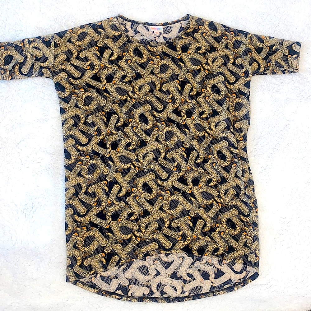 XS Cowboy Boot LulaRoe Short-sleeve Top